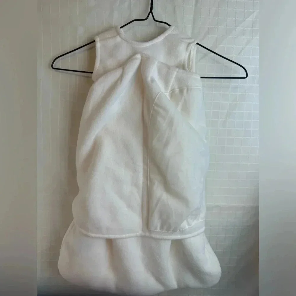 HALO Sleep Baby Sack Swaddle Micro-Fleece Cream Newborn 0-3 Months